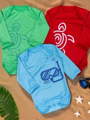 Body Bebê Menino Proteção UV50