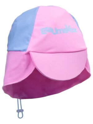 Chapéu de Sol Bebê Rosa com Proteção UV50+