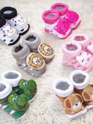 Par de Pantufa de Bichinhos Para Bebês
